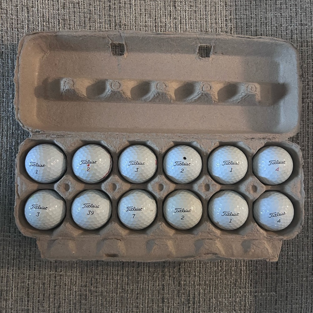 Titleist Pro V1 used golf balls